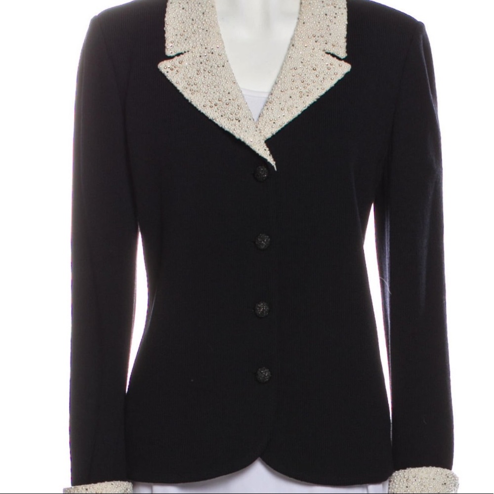 St. John Vintage Sequin Suit Evening Collection